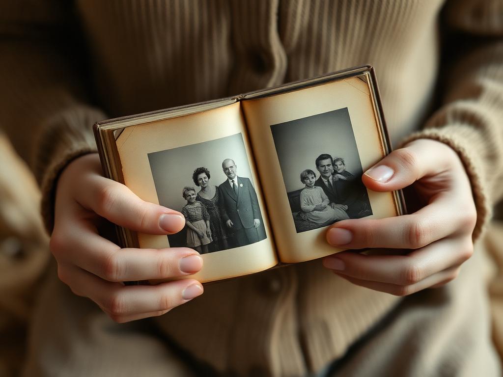Álbuns de família e o som das páginas virando